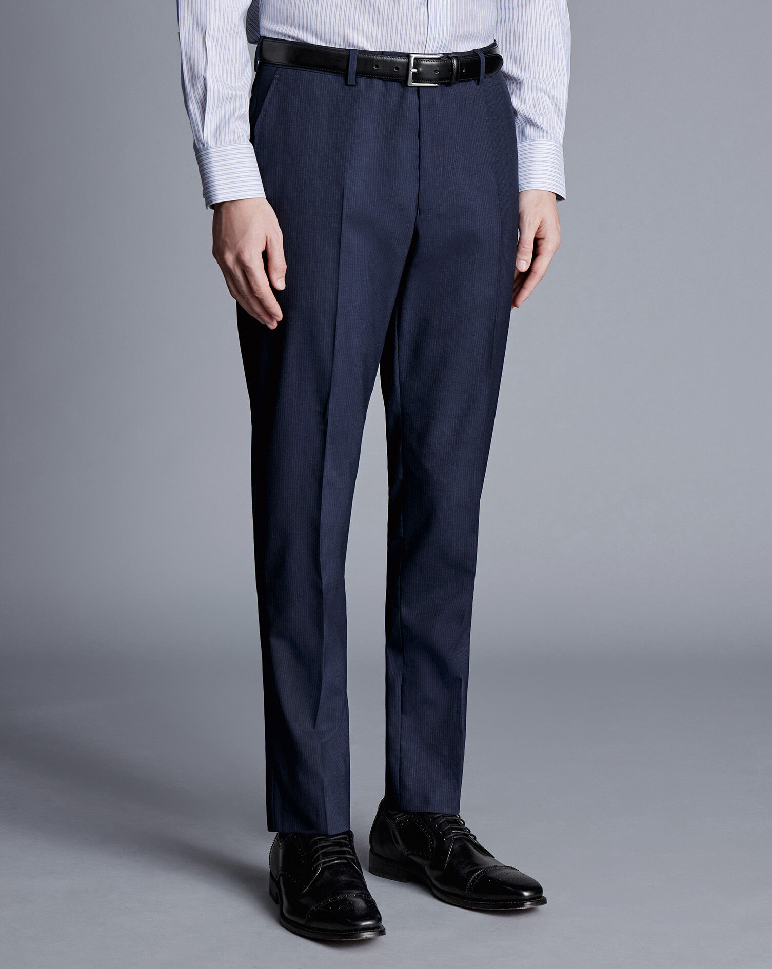 Buy Haoser Men's Cotton Blend Formal Trouser (HI-TRNavy3_Navy Blue_28) Pack  of 1 at Amazon.in