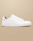 Leather Trainers - White