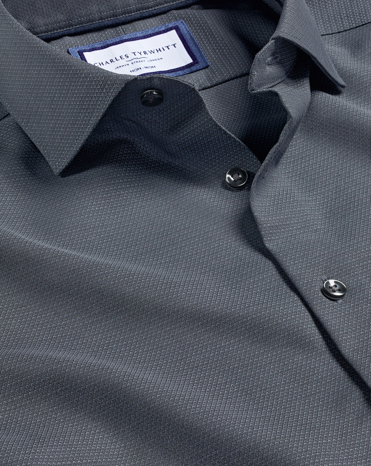 Mens grey dress outlet shirt