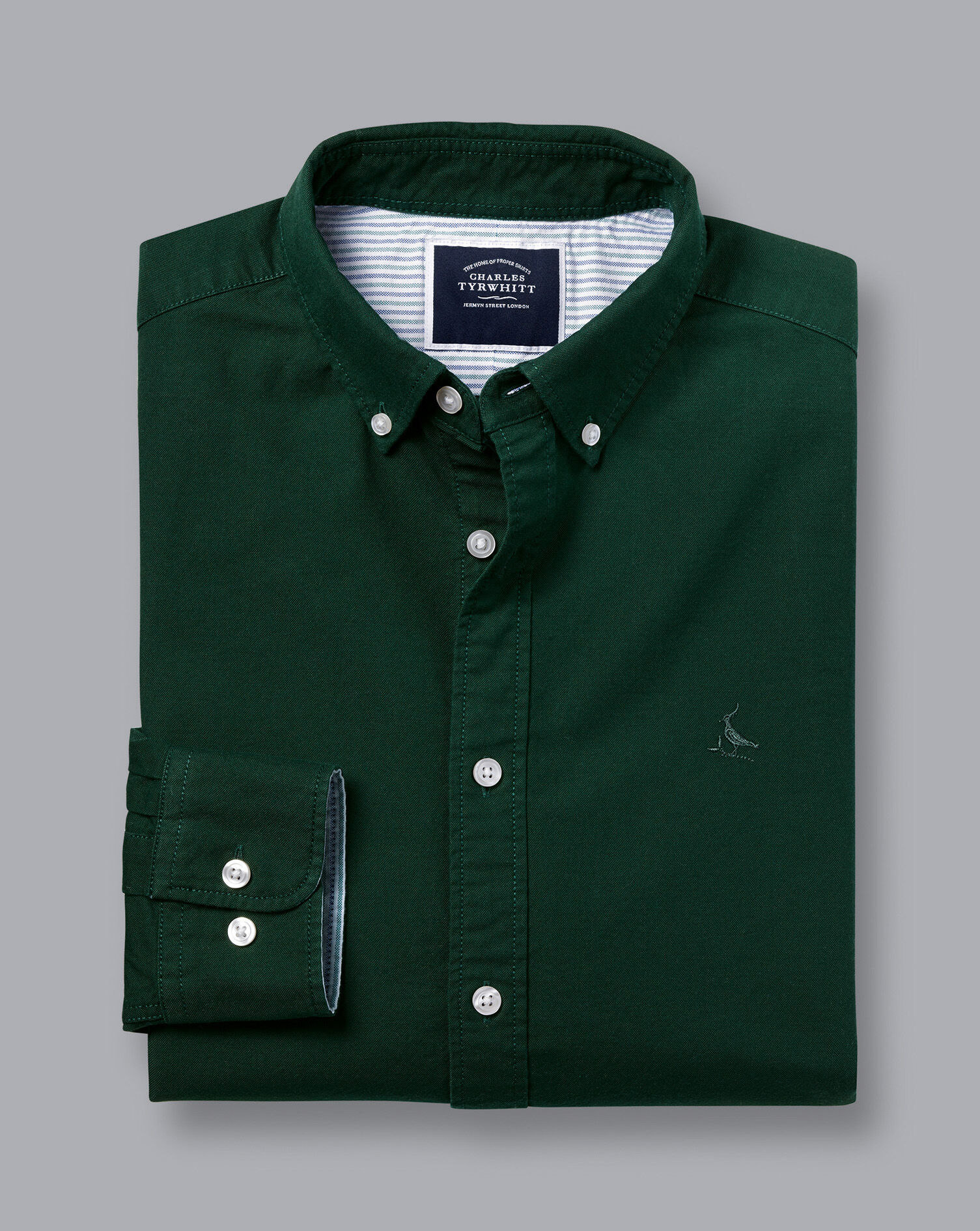 フロントシ LAD MUSICIAN - BACK-FRONT SHIRT 44サイズ Green 新品の