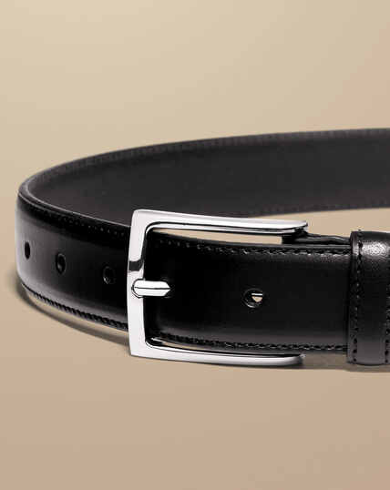Brooks Brothers Golf Pattern Silk Leather Adjustable Braces