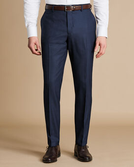 Ultimate Performance End On End Suit Pants - Indigo Blue