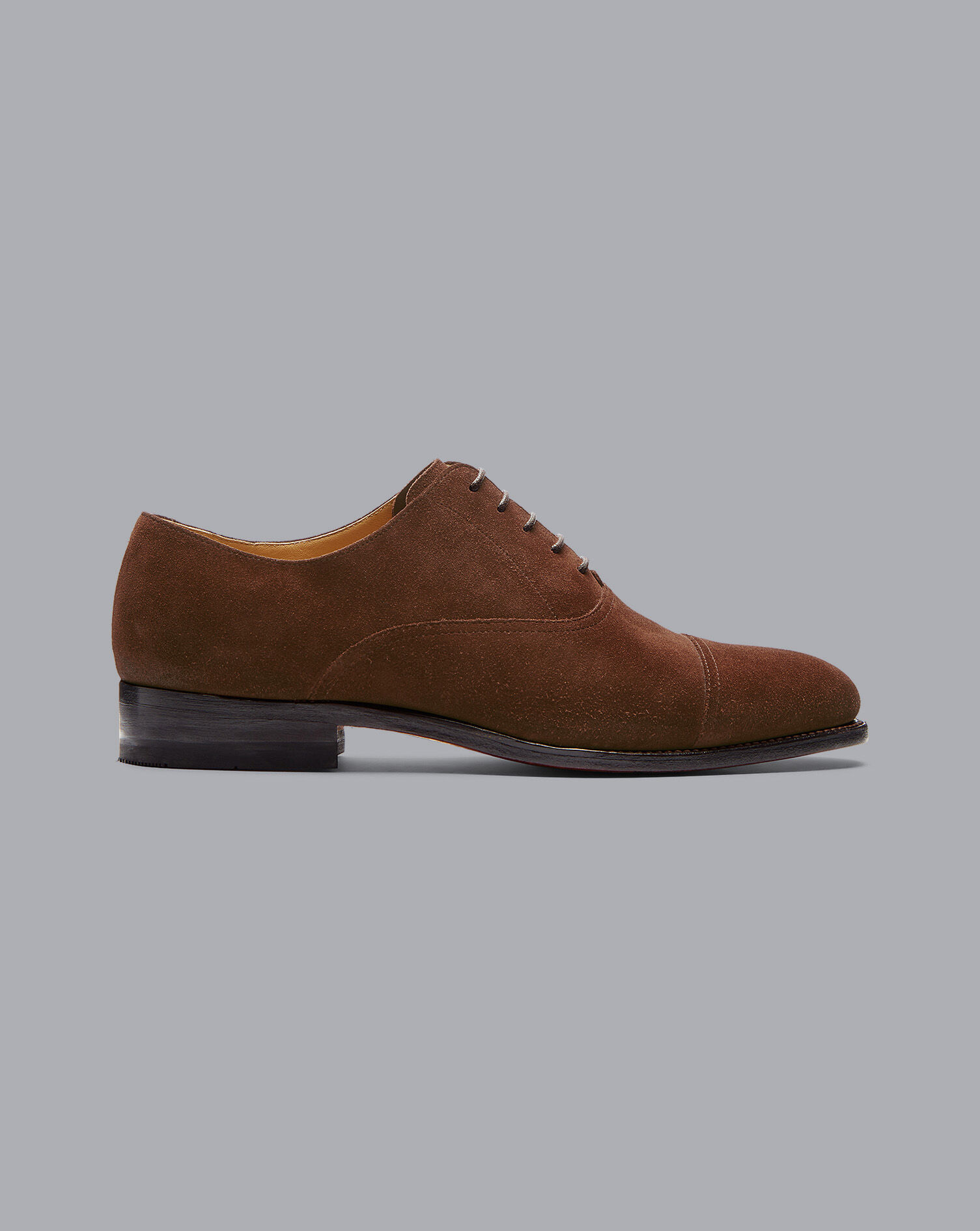 Gray store suede oxfords