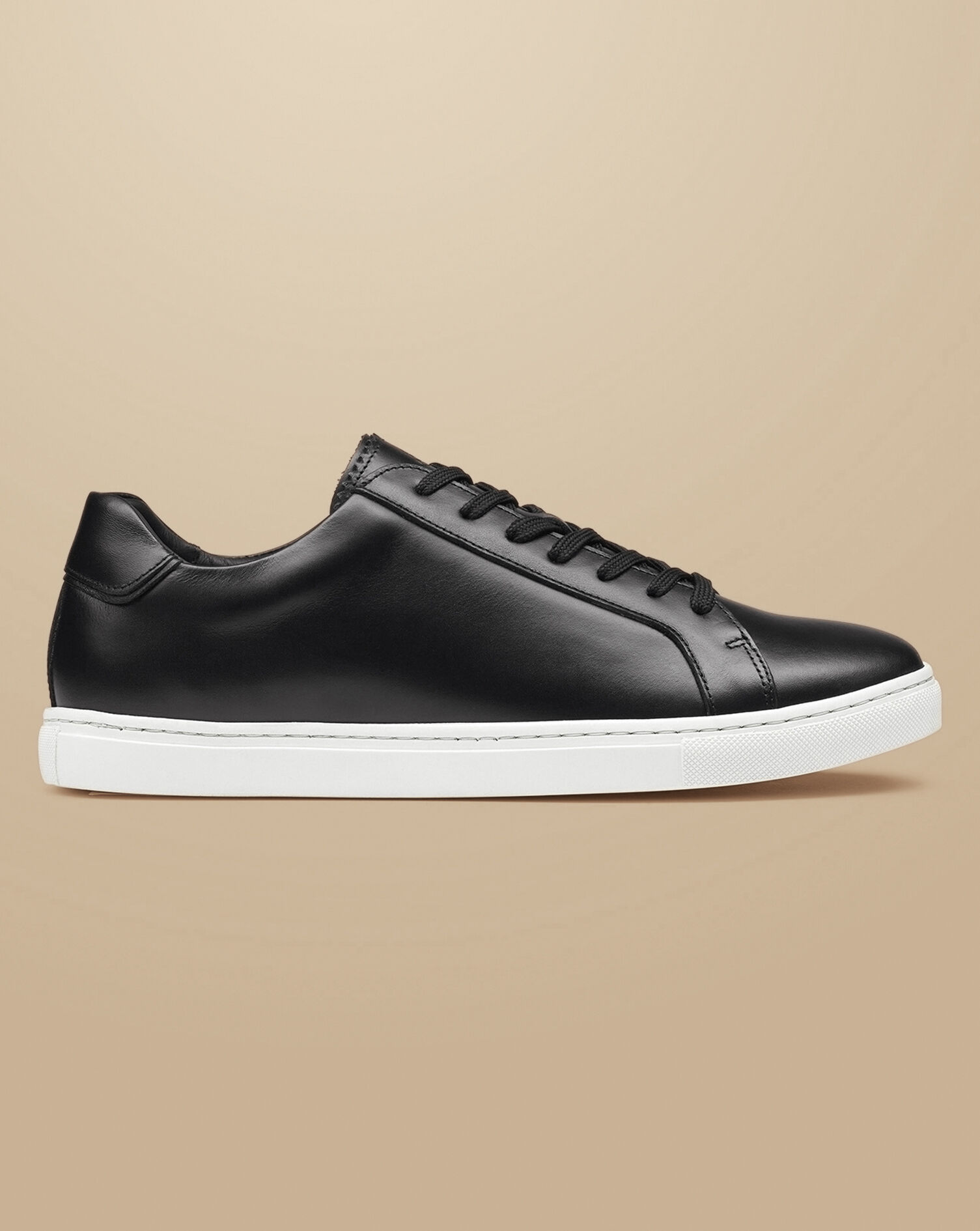 Mens smart black trainers shoes online