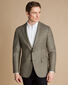 Wool Texture Twill Jacket - Stone