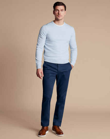 Men's Blue Trousers, Navy & Light Blue Trousers