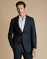 Ultimate Performance Check Suit Jacket  - Steel Blue