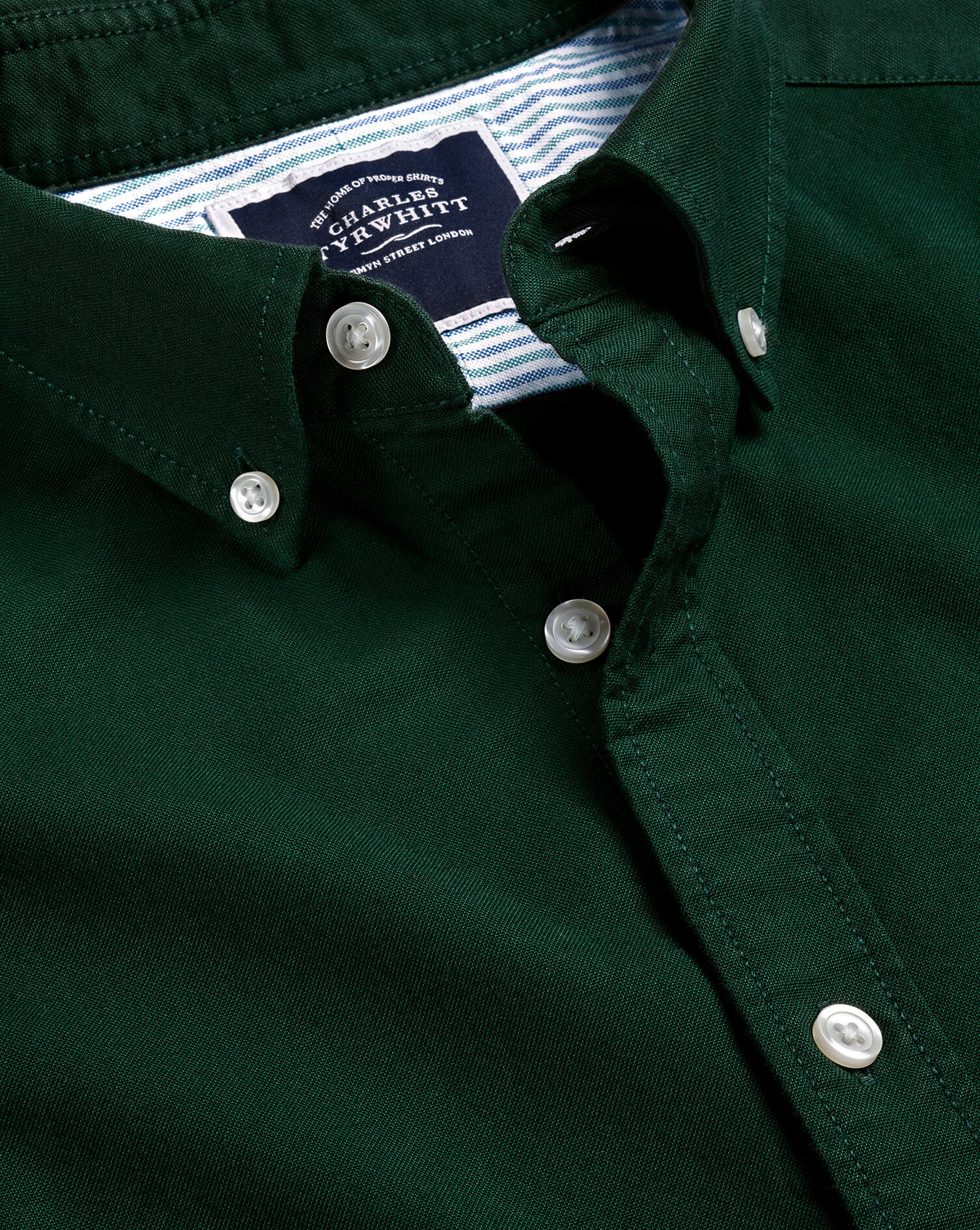 フロントシ LAD MUSICIAN - BACK-FRONT SHIRT 44サイズ Green 新品の