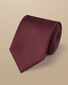 Silk Tie - Burgundy Red