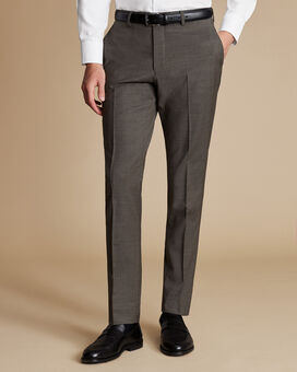 Italian Suit Pants - Cappuccino