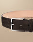 Made in England Suede Belt - Chocolate