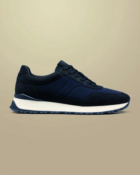 Textile Sneakers - Navy