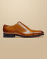 Leather Oxford Shoes - Tan