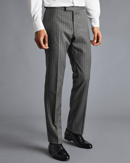 Morning Suit Trousers - Charcoal | Charles Tyrwhitt