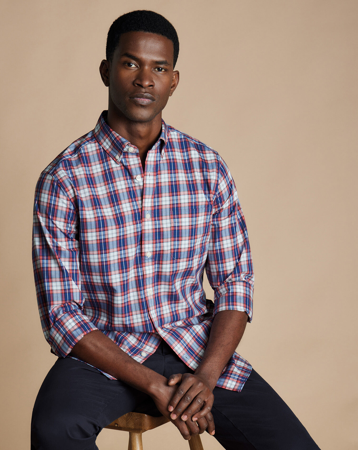 Men's Check Shirts | Charles Tyrwhitt