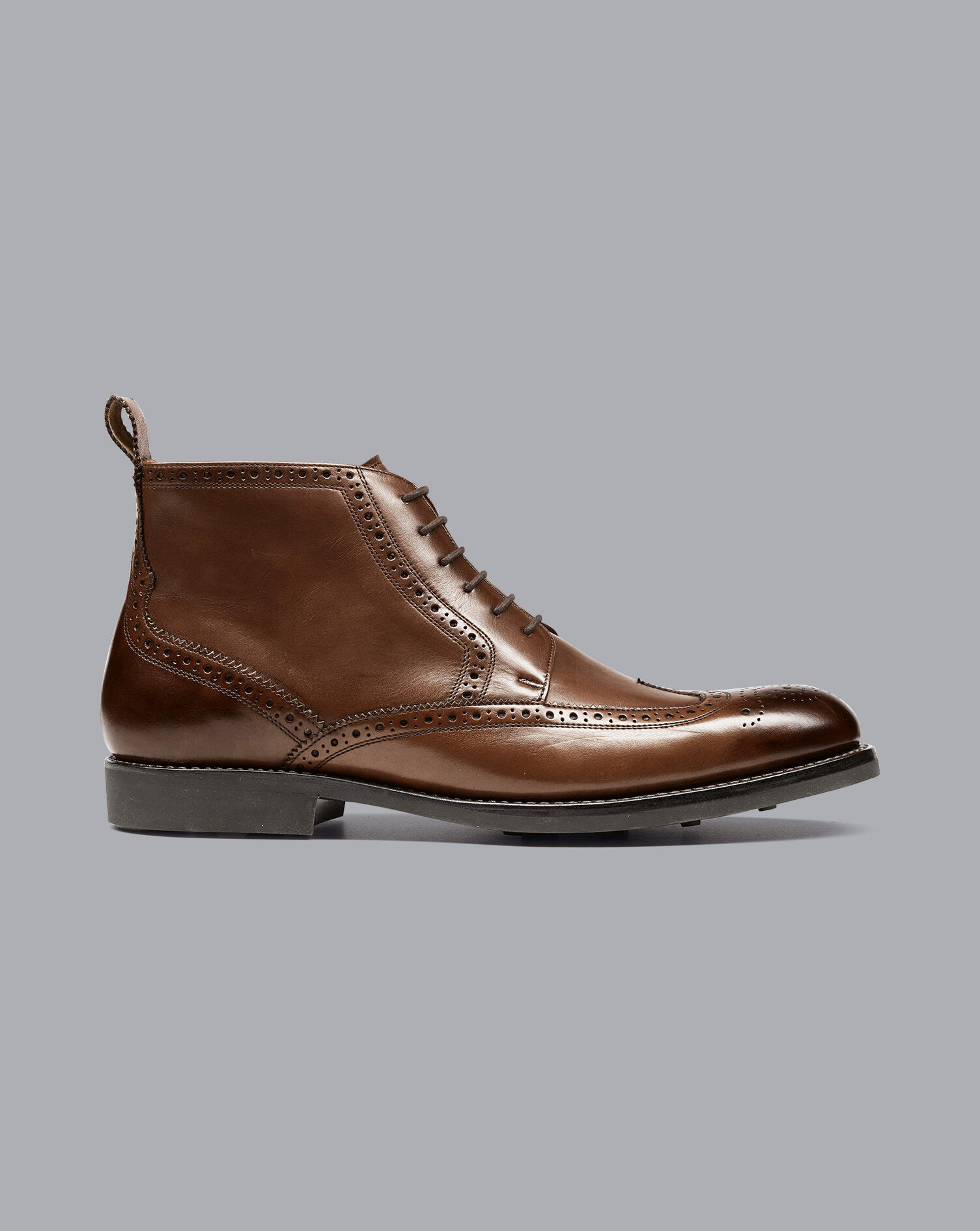 brown brogue boots