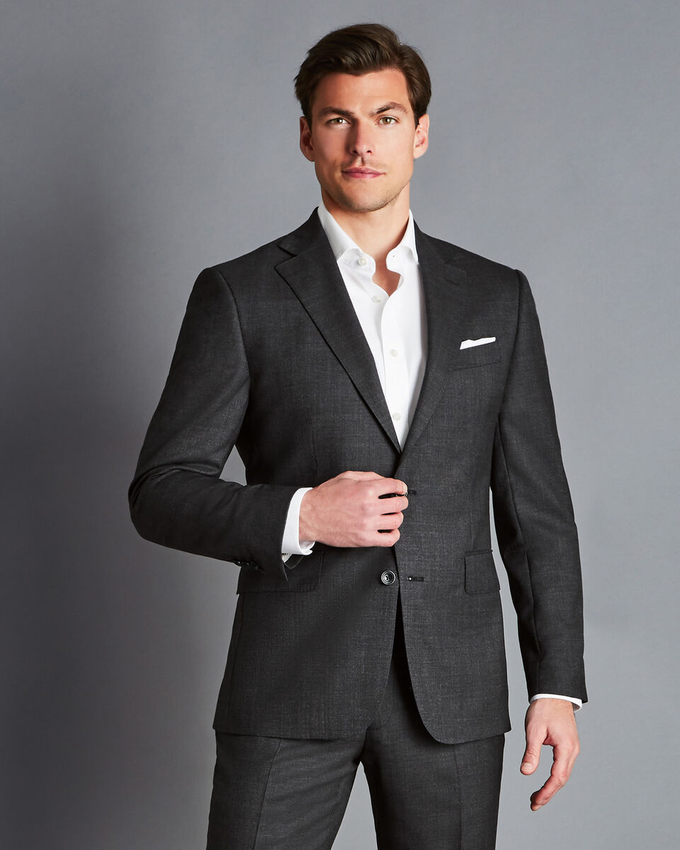 End-on-End Ultimate Performance Suit Jacket - Charcoal Gray | Charles ...