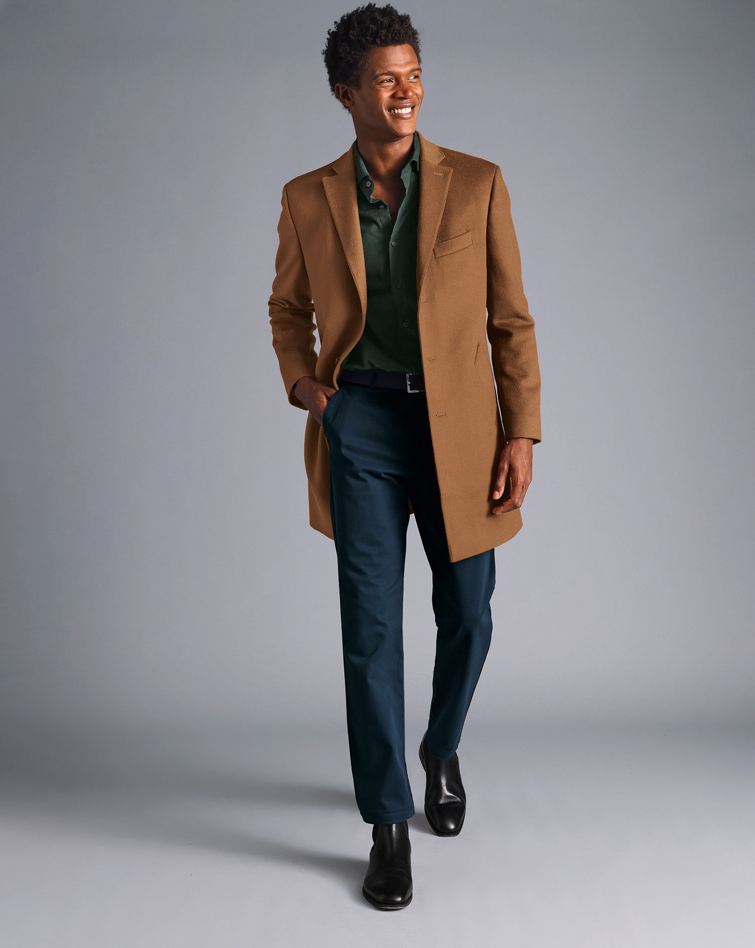 Wool Overcoat - Camel