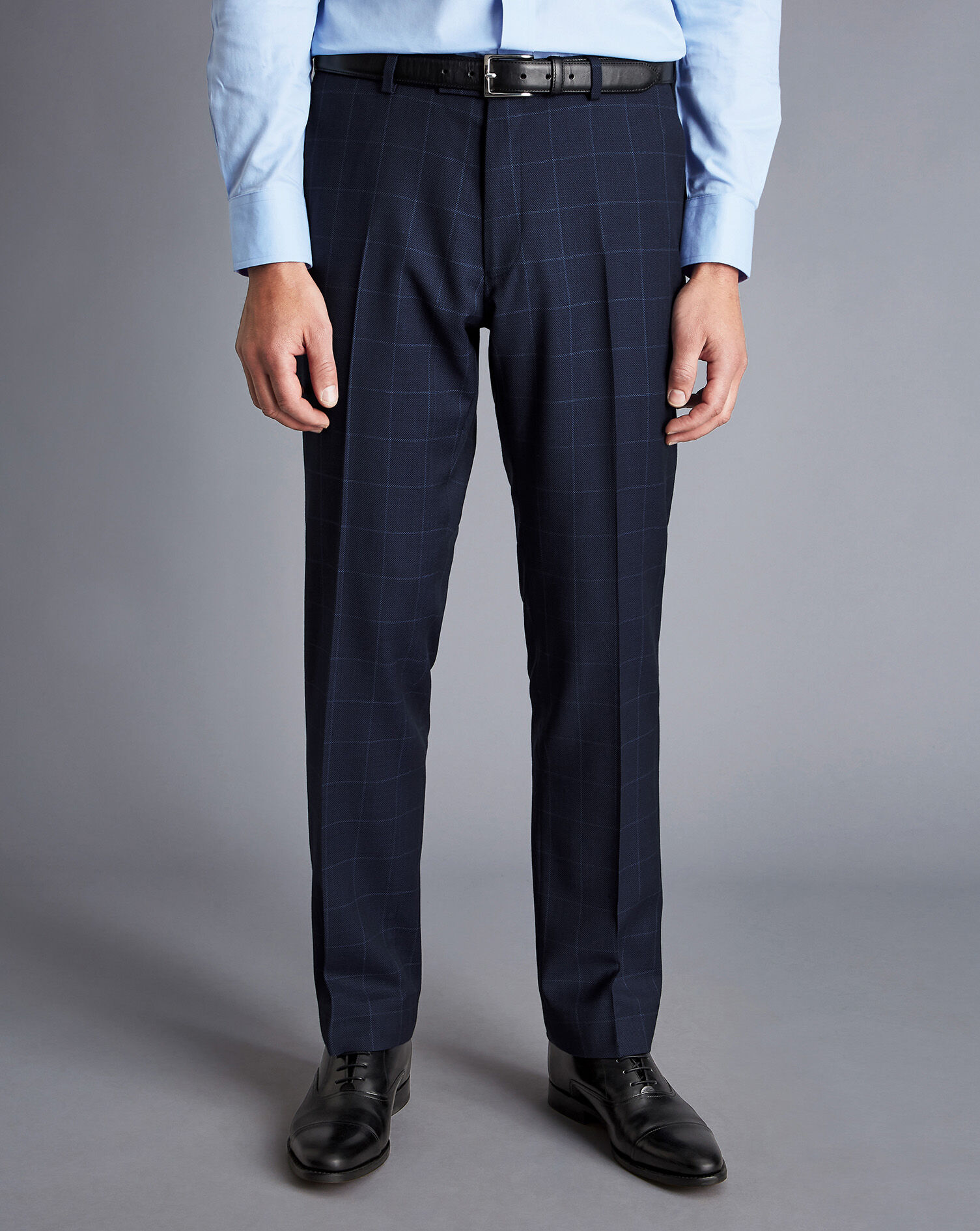 Gingham Check Trousers - Real Hoxton
