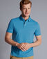 Tyrwhitt Pique Polo - Light Turquoise