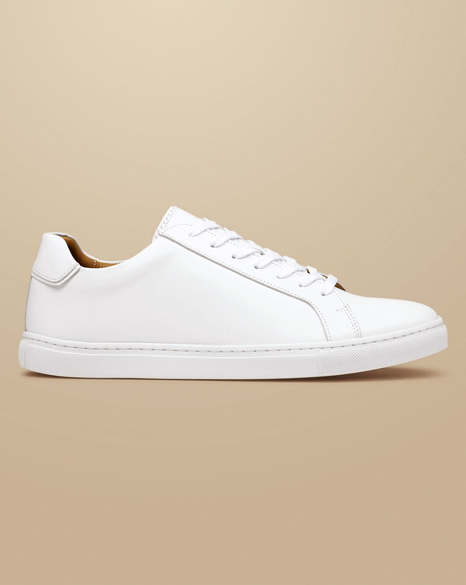 White trainers hot sale mens leather