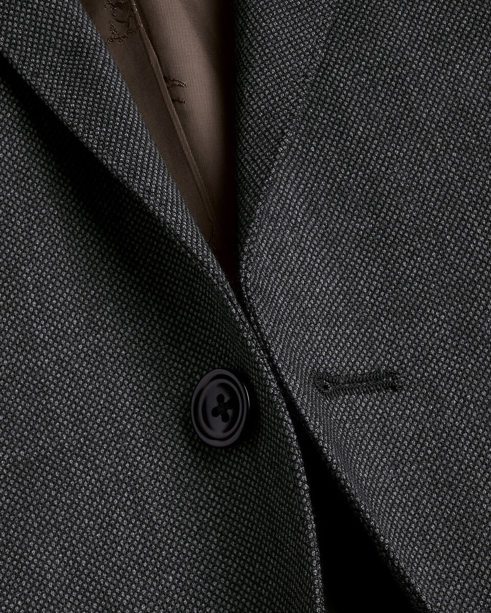 Ultimate Performance Birdseye Suit - Grey | Charles Tyrwhitt