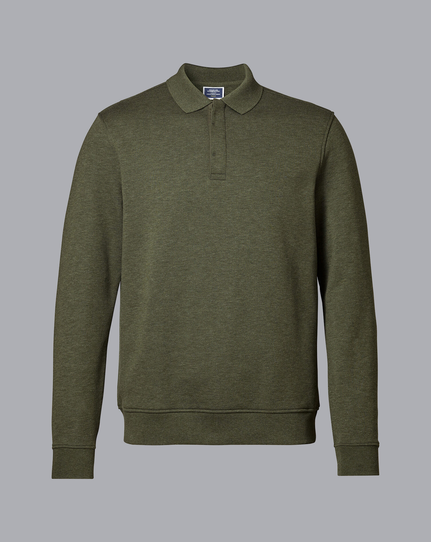 polo long sleeve sweatshirt