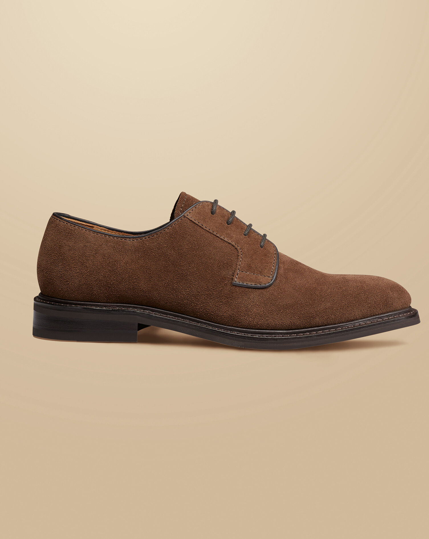 Rubber sole derby on sale shoes