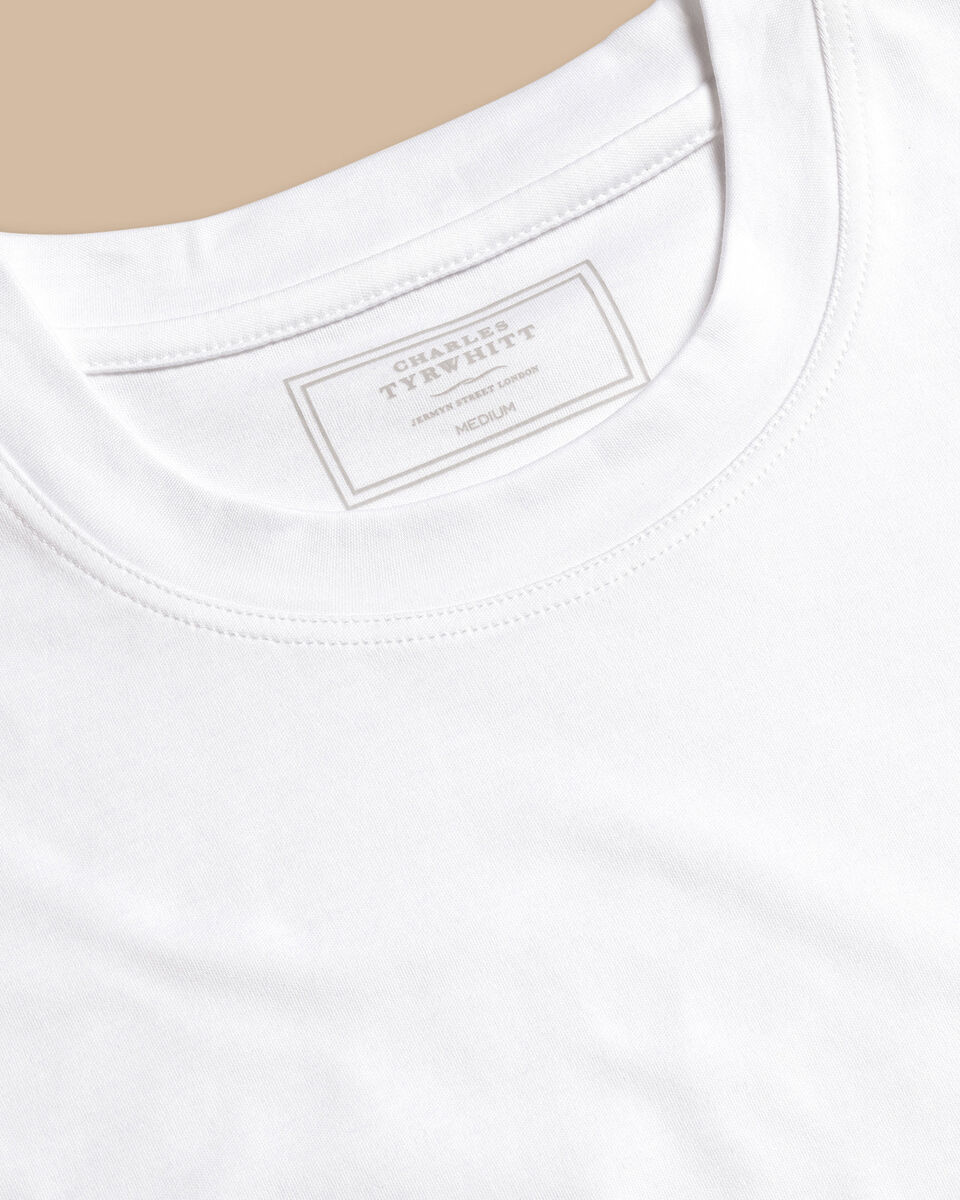 Cotton Tyrwhitt T-Shirt - White | Charles Tyrwhitt