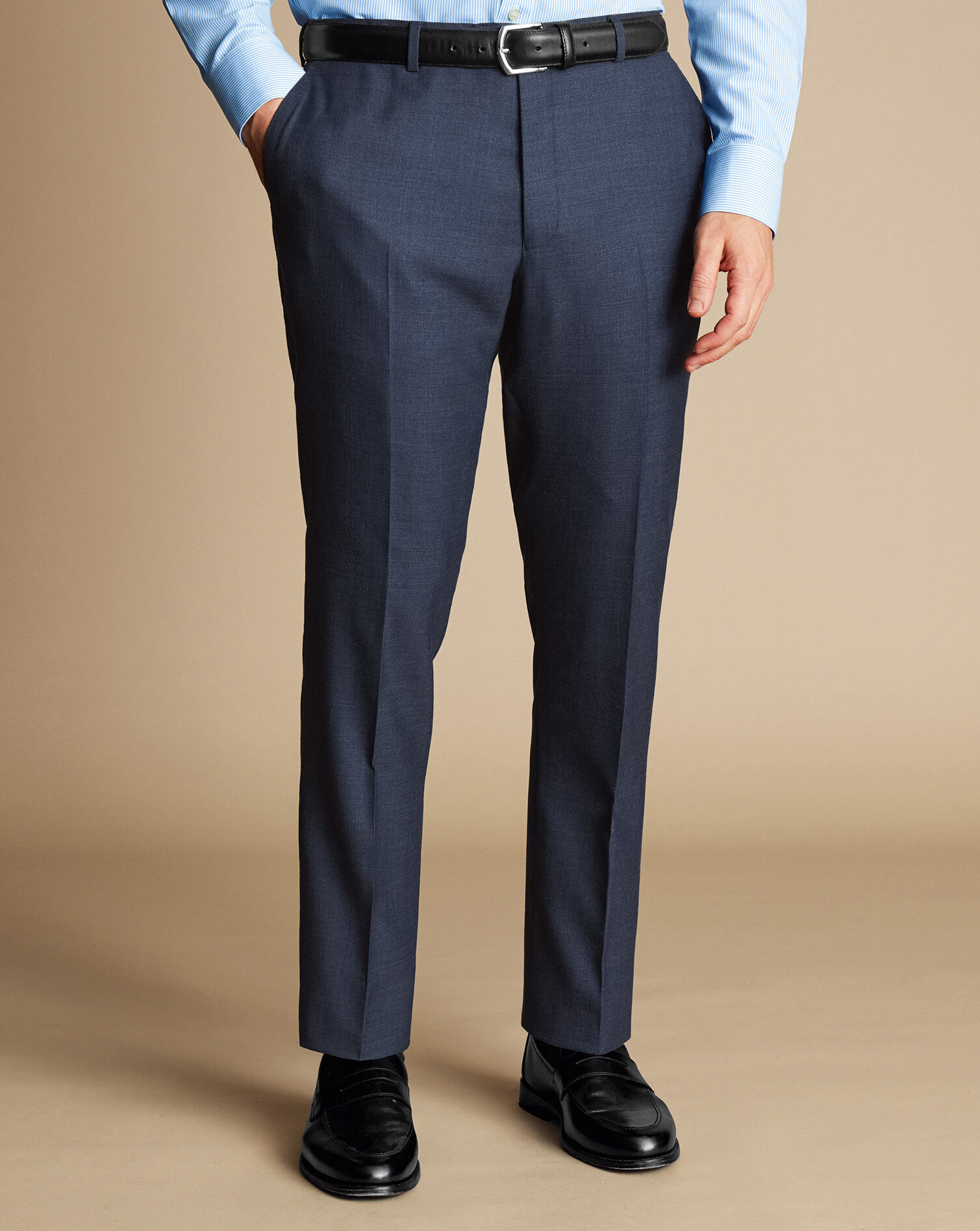 Buy Grey Slim Fit Prince of Wales Check Suit Trousers from Next USA
