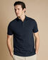 Tyrwhitt Pique Polo - Navy & White