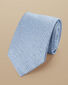 Silk Wool Blend Tie - Sky Blue