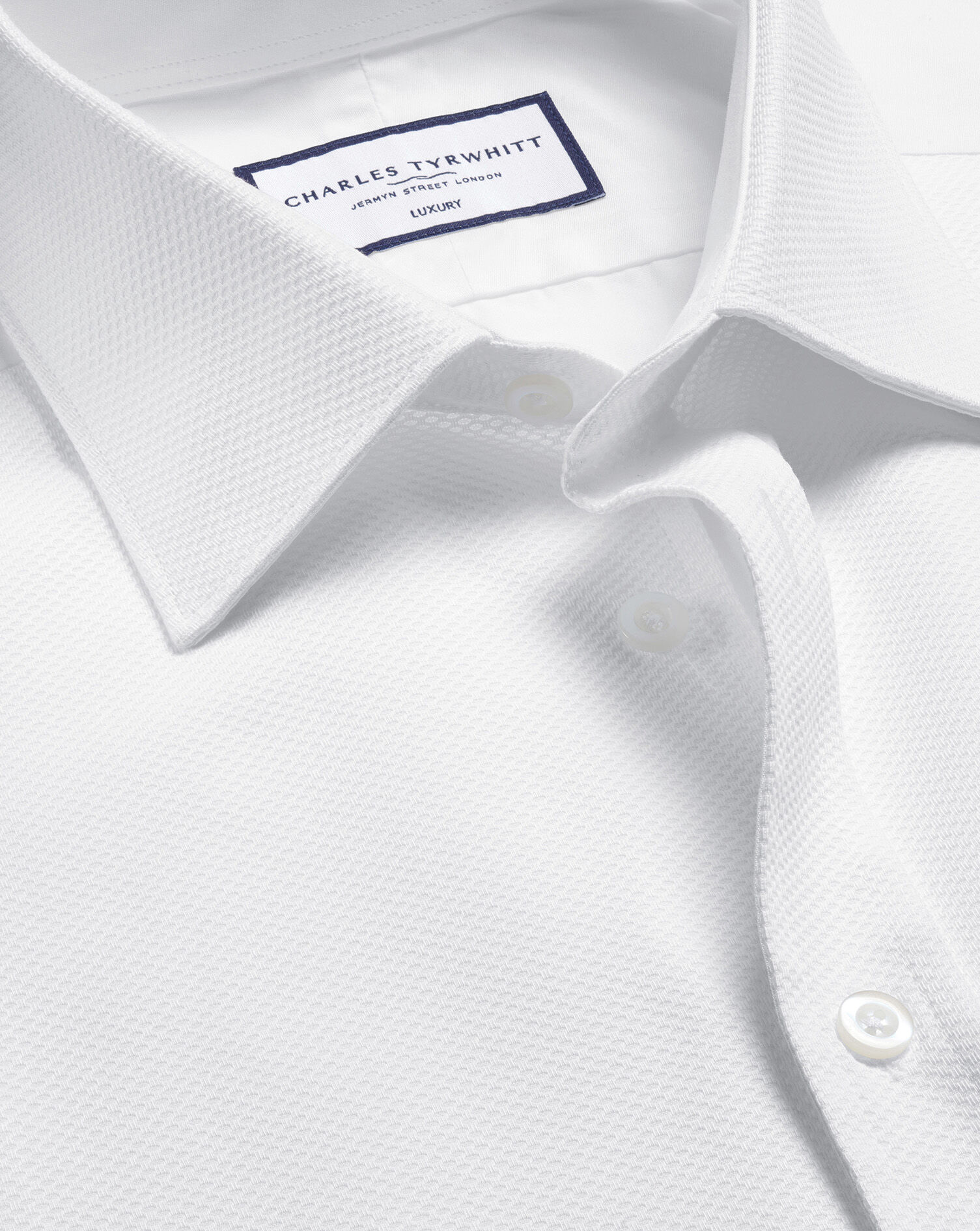 Marcella Bib Tuxedo Shirt - White | Charles Tyrwhitt