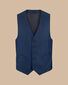 Natural Stretch Twill Suit Waistcoat - Royal Blue