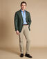 Wool Texture Twill Jacket - Sage Green