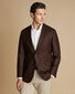 Wool Texture Jacket - Chocolate Brown