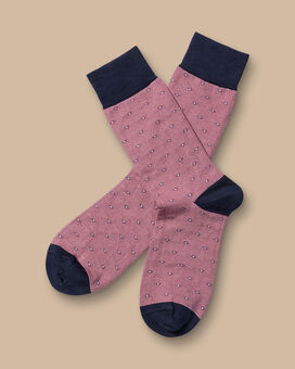 Geo Socks - Pink