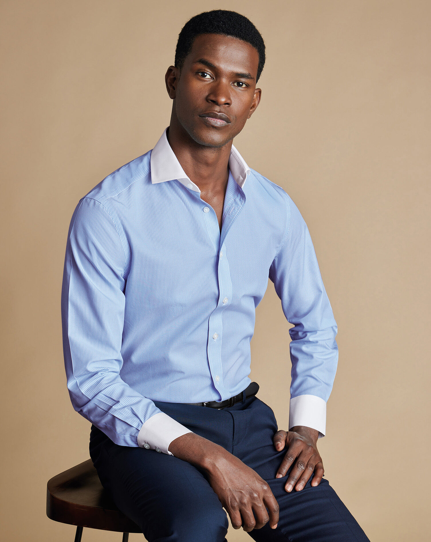 Charles tyrwhitt shops blue shirt