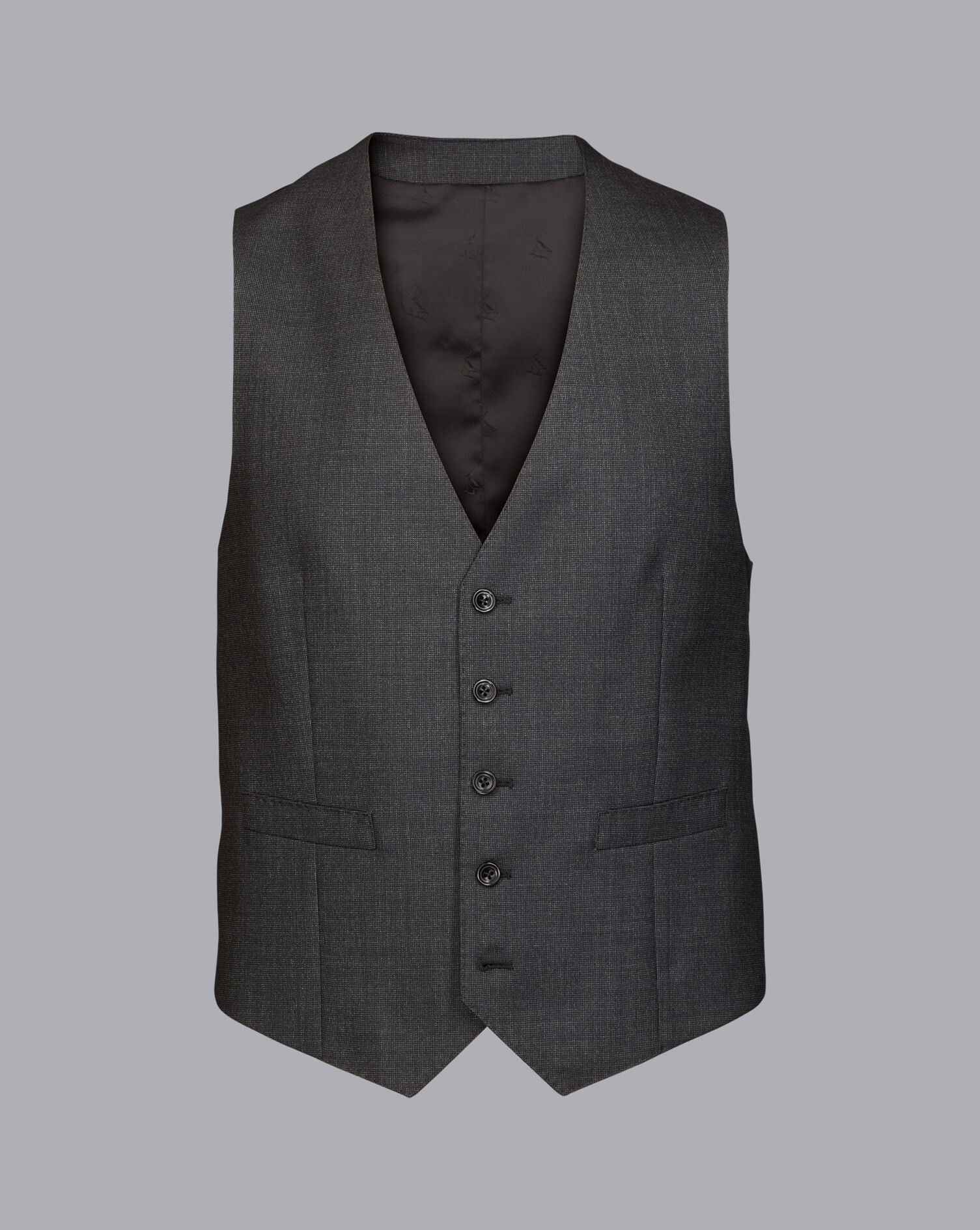 Marc Darcy Jenson Grey 3 Piece Suit With Max Black Waistcoat  SuitsMe