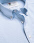 England Rugby Button-Down Collar Washed Oxford Stripe Shirt - Blue & White