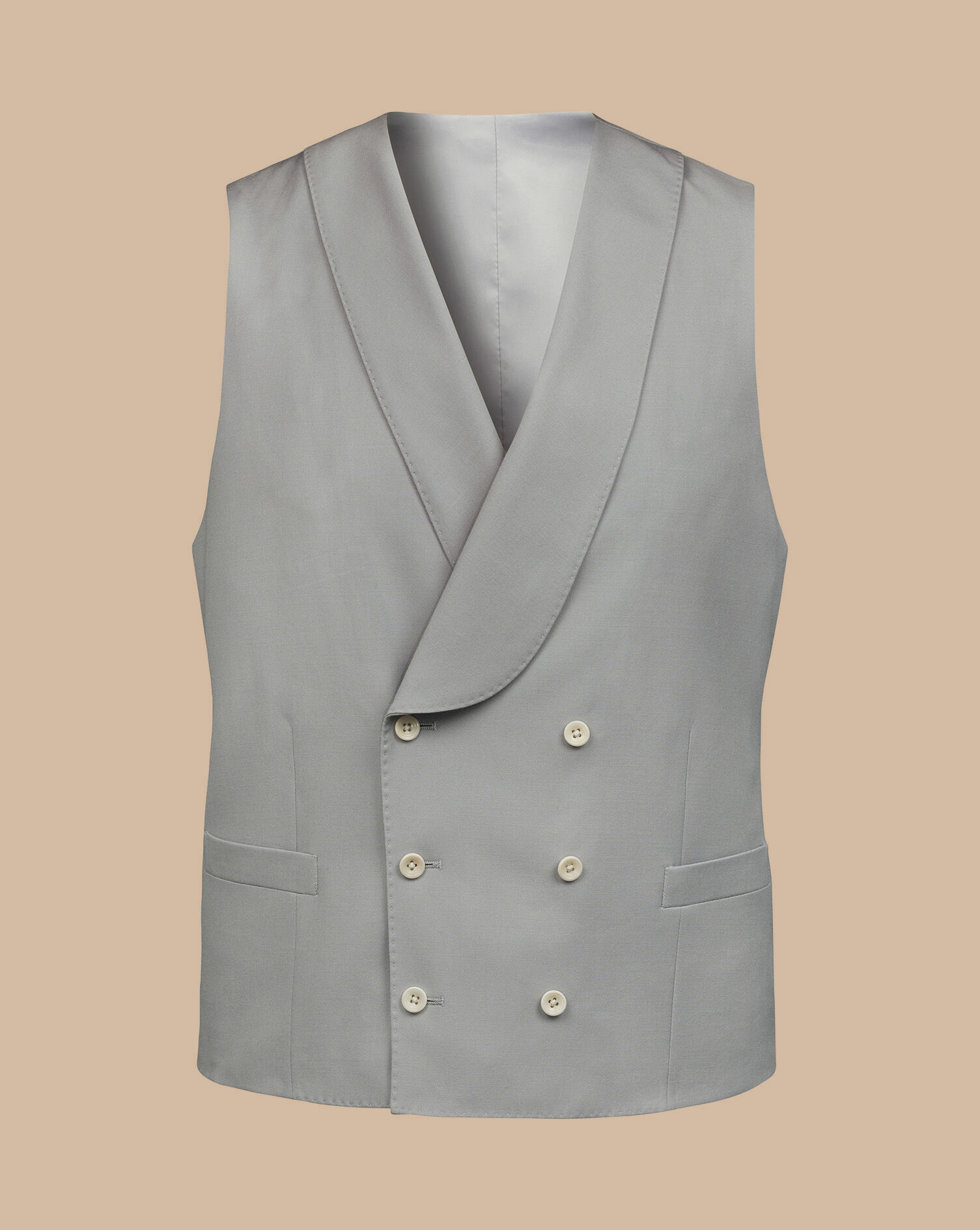 Morning Suit Waistcoat Light Grey