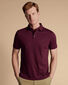 Tyrwhitt Pique Polo - Wine Red