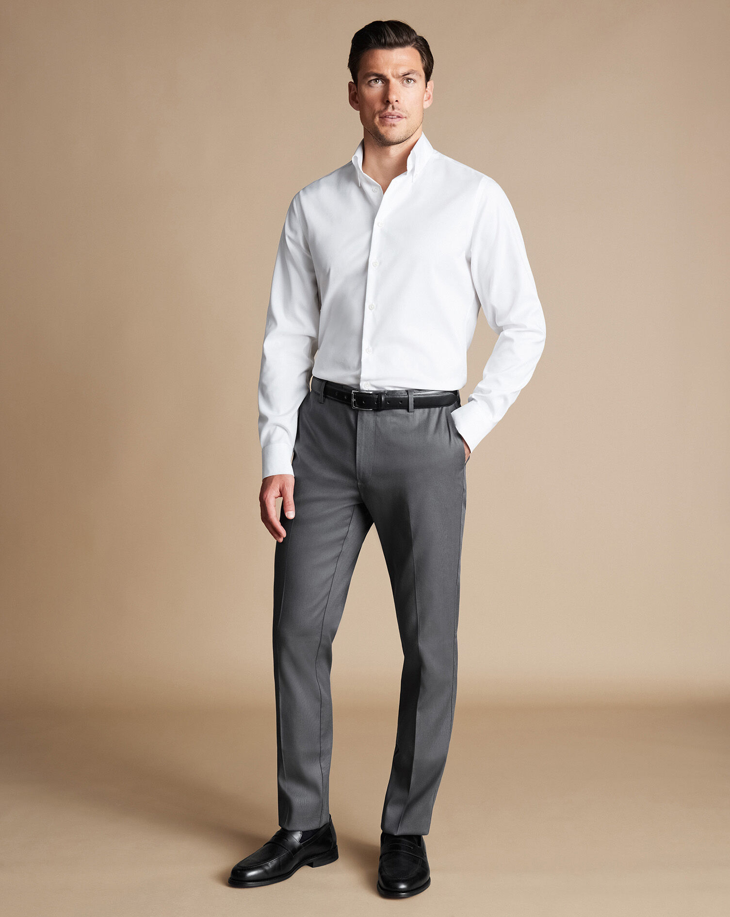 American-elm Light Grey Slim Fit Formal Trouser For Men, Cotton Formal  Pants For Office Wear at Rs 499.00 | Noida| ID: 2850304862262