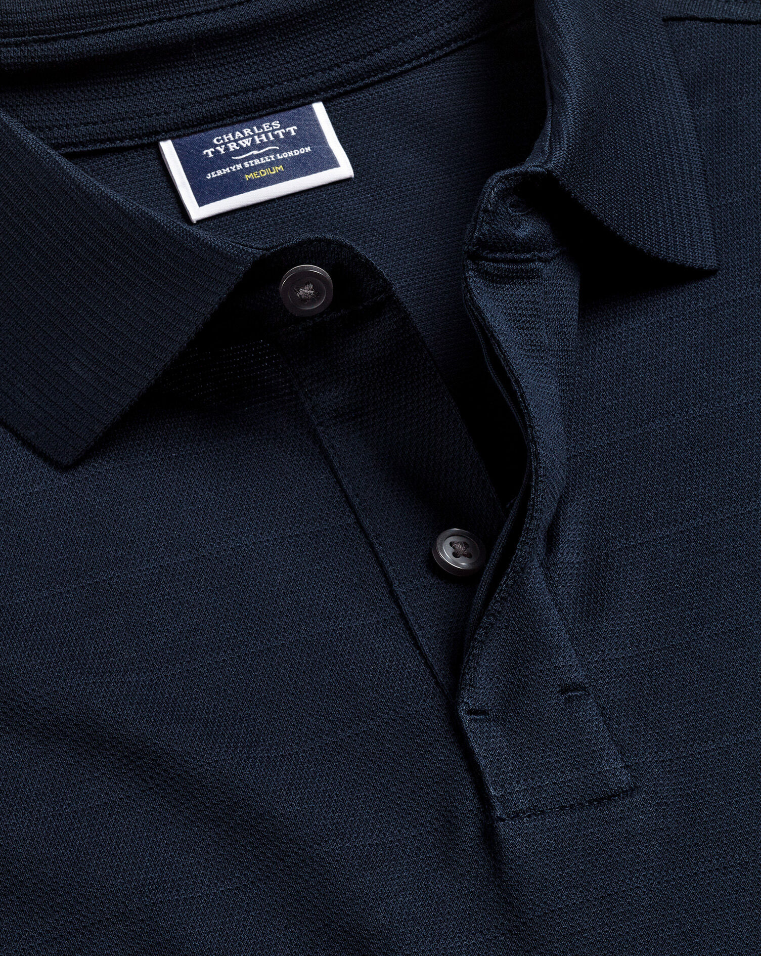 Tyrwhitt Cool Polo - Dark Navy | Charles Tyrwhitt