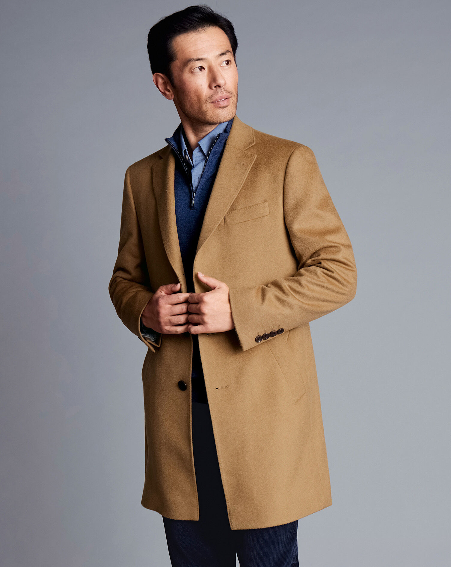 Camel 2025 wool topcoat