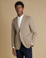 Cotton Stretch Jacket - Taupe