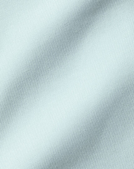 Non-Iron Twill Shirt - Aqua Green | Charles Tyrwhitt
