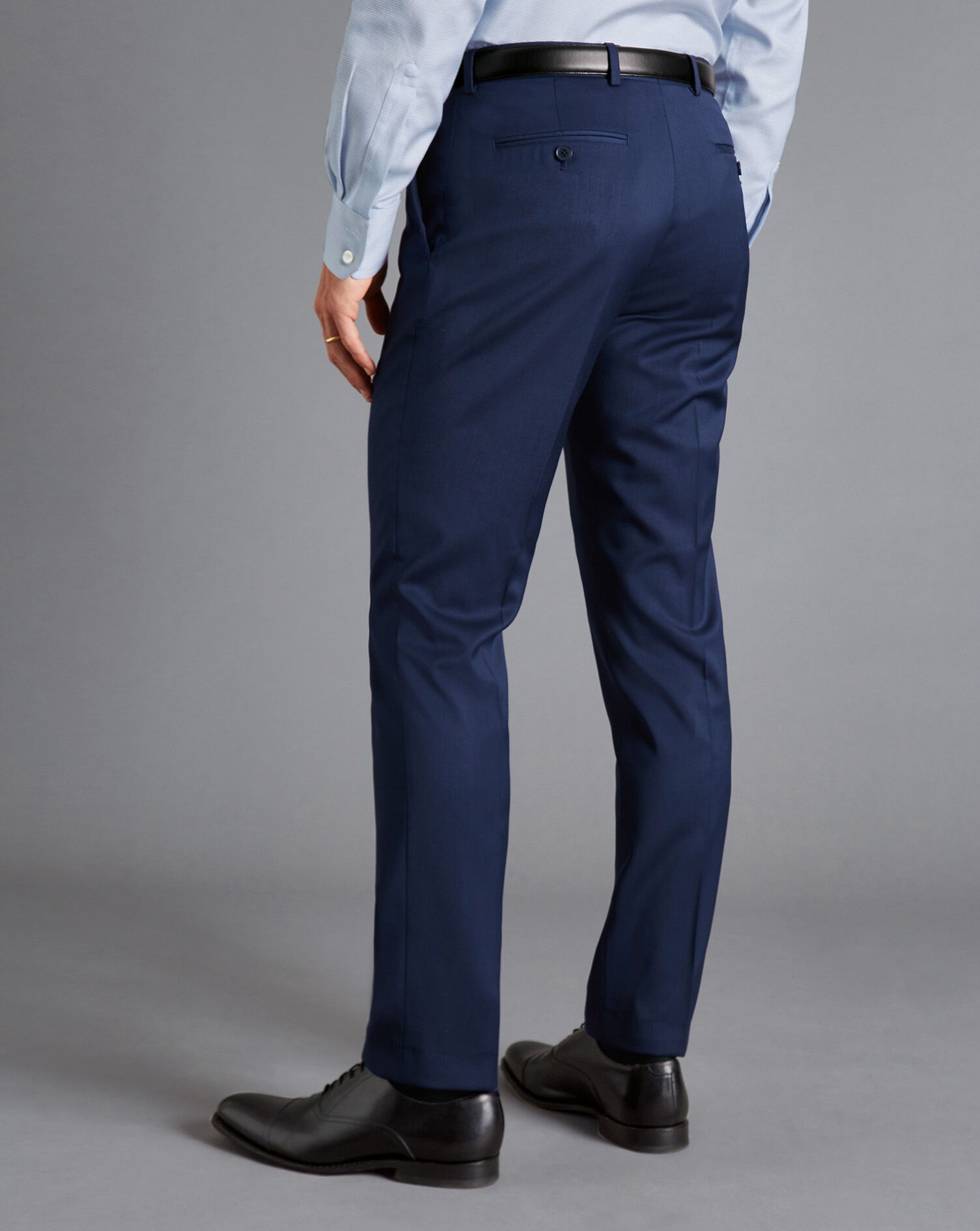 TEXTURED SUIT TROUSERS  Sky blue  ZARA India