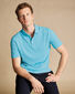 Tyrwhitt Pique Polo - Aqua