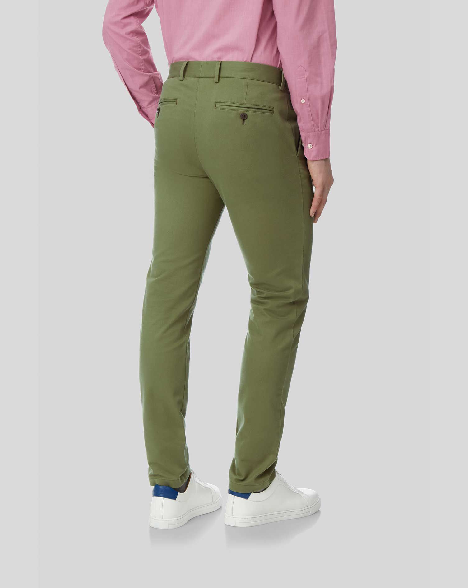 neon green chinos